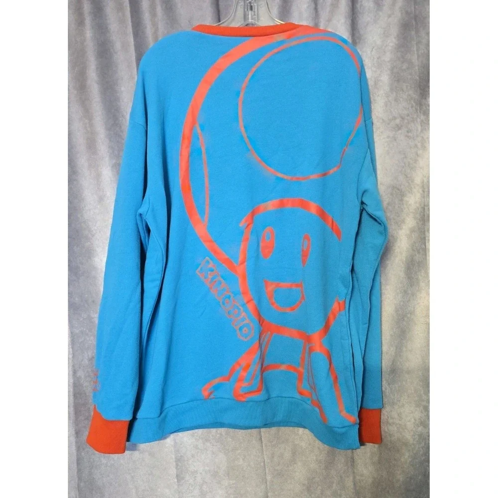 USJ Universal Studios Japan Super Nintendo World Toad Sweatshirt XL Unisex